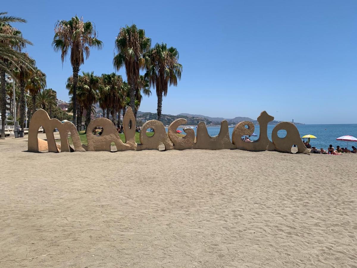Playa Sol Y Centro Historico Daire Málaga Dış mekan fotoğraf